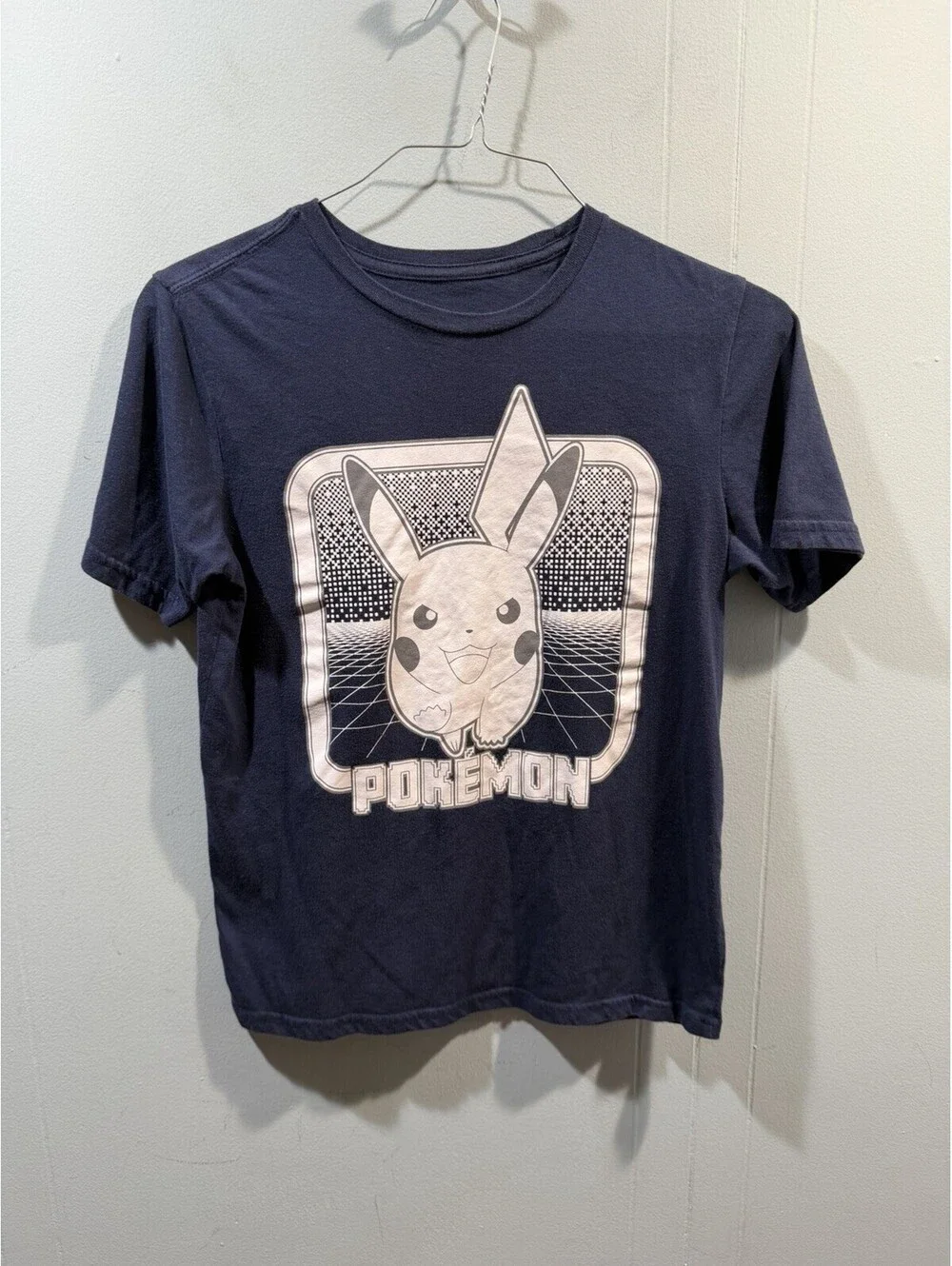 Kids Unisex Pokemon T Shirt Size XL (14-16) Navy
